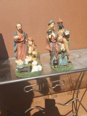 Past Time Nativity Set